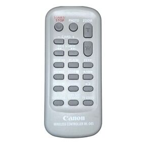 Canon Wireless Controller‎ WL-D85 Remote Control Photo Zoom Start Stop